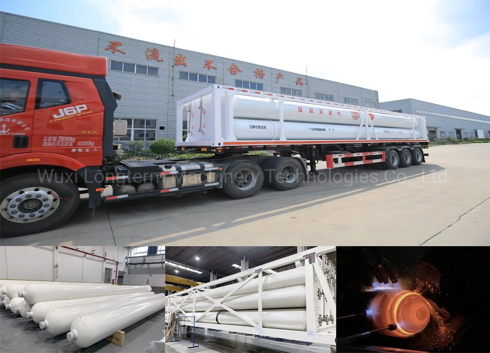 Gas Storage Transport Truck Semi CNG Tube/ CNG Storage Cylinders